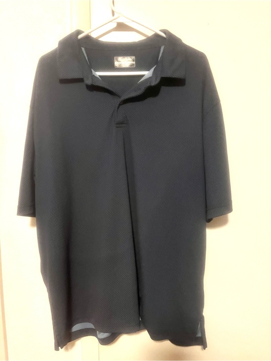 Ben Hogan Other - Ben Hogan Navy Textured Short-Sleeve Polo